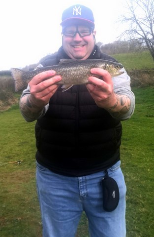 first spartic trout caught